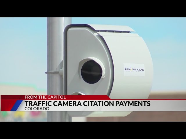 Colorado law requires drivers to pay traffic camera citations