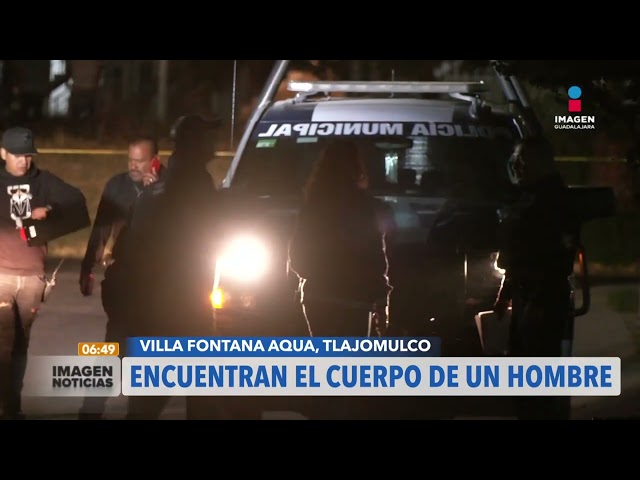 Localizan el cuerpo de un hombre en Tlajomulco