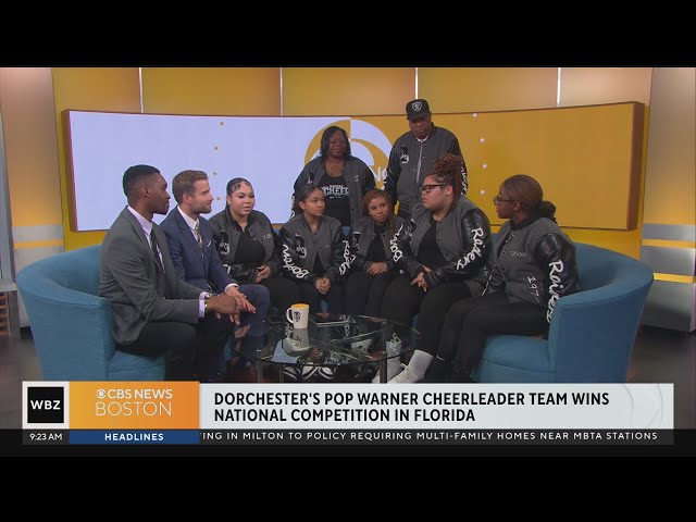 Dorchester Lady Raiders cheerleading team win Pop Warner championship in Florida