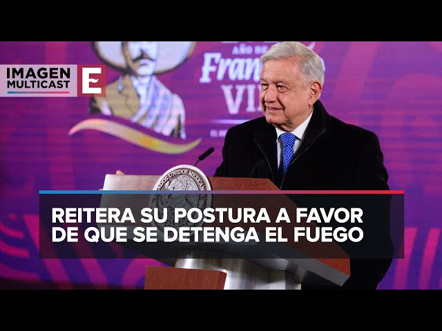 México mantendrá neutralidad en conflicto entre Israel-Palestina: López Obrador