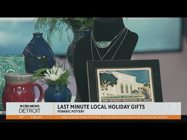 Last-minute local holiday gift ideas from Pewabic Pottery