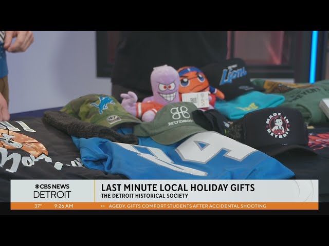 Last-minute local holiday gift ideas from the Detroit Historical Society