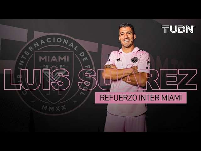 ¡REFUERZO DE LUJO! ⚫️ Luis Suárez ya es del Inter Miami | TUDN