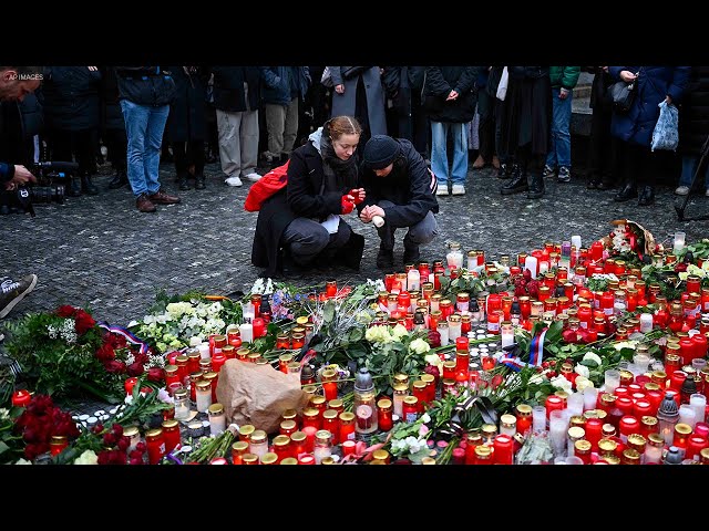 Czechs mourn 14 dead, dozens wounded in worst mass shooting in country's history