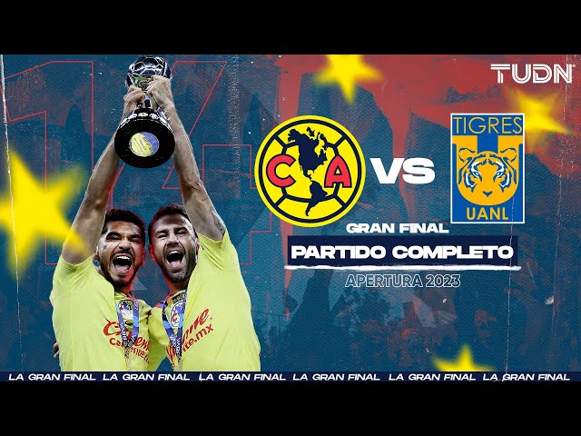  PARTIDO COMPLETO: América vs Tigres  | GRAN FINAL - Apertura 2023 Liga Mx | TUDN