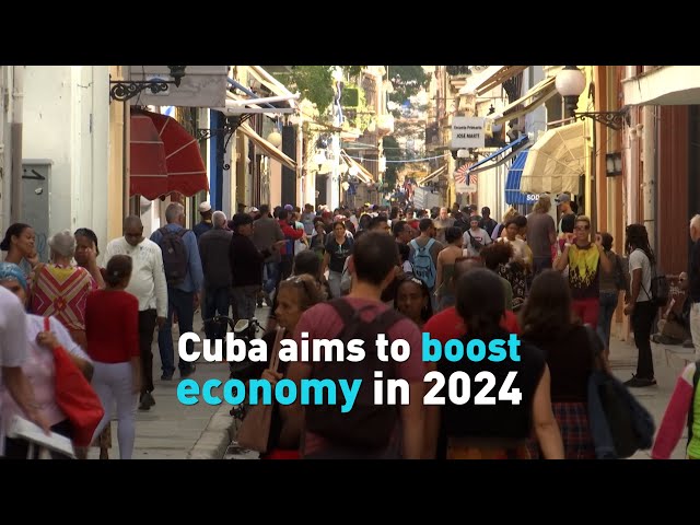 Cuba aims to boost economy in 2024