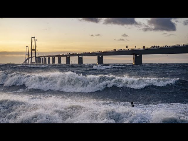 Violente tempête dans le Nord de l'Europe, 2 morts