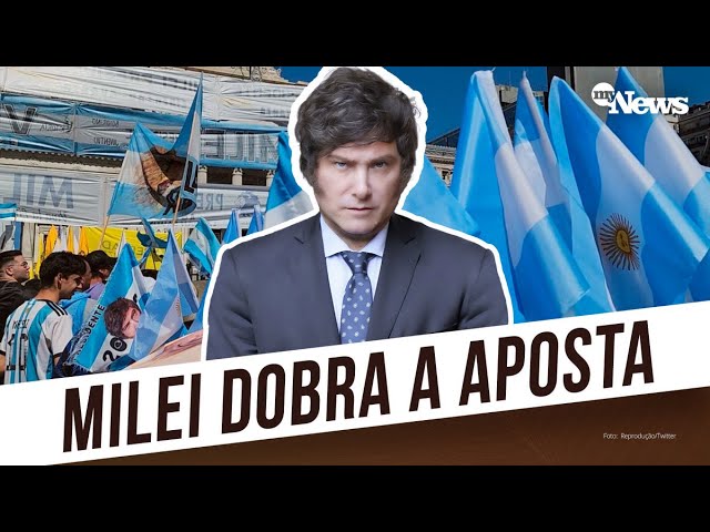 "AVISO QUE VEM MAIS", diz Javier Milei após megadesregulação imposta na Argentina