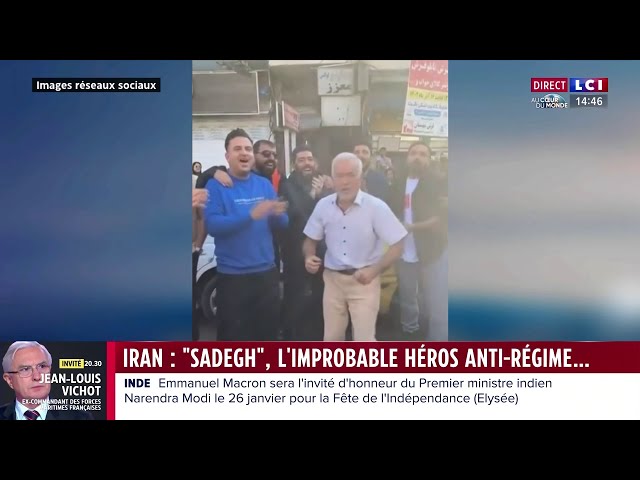 Iran : "Sadegh", l'improbable héros anti-régime