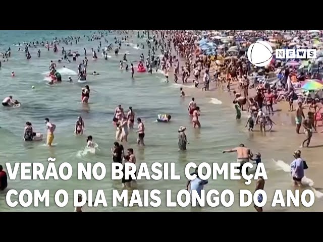 Verão no Brasil começa com o dia mais longo do ano