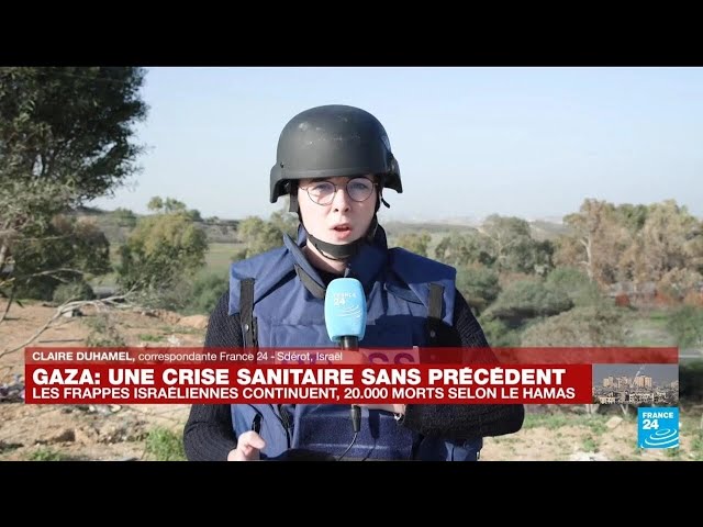 Gaza : une crise sanitaire sans précédent • FRANCE 24