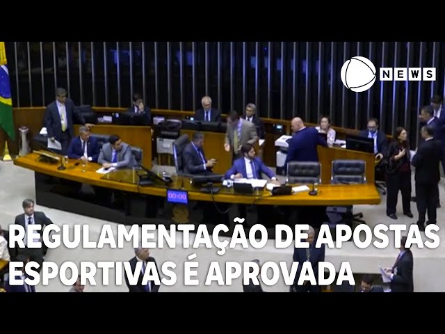 Câmara aprova regulamentação de apostas esportivas no Brasil