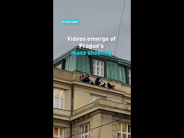 Videos emerge of Prague’s mass shooting