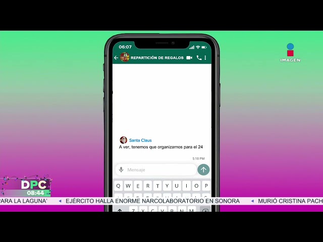 DPC hackea el chat de Santa Claus
