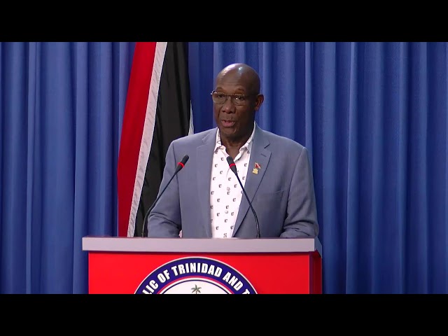 News Conference hosted by PRIME MINISTER DR KEITH ROWLEY