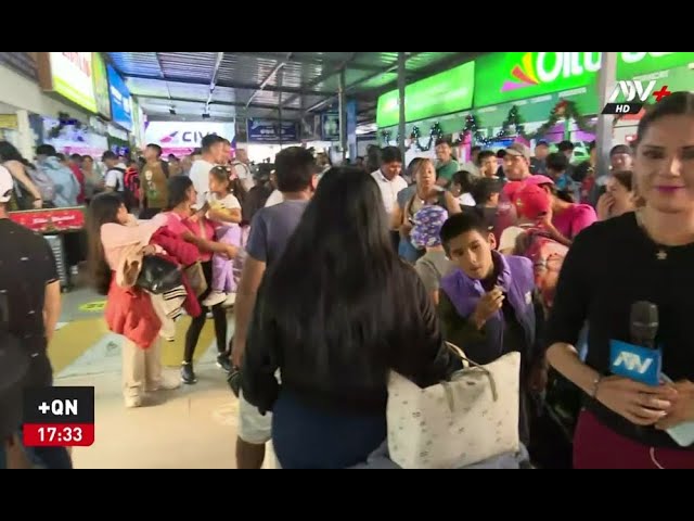 ⁣Precios de los pasajes en el terminal de Atocongo 'están por las nubes'