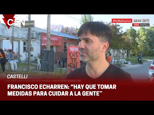 El KILO de ASADO a $2900: hablamos con FRANCISCO ECHARREN, intendente de CASTELLI