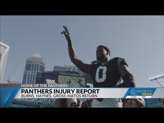 Home of the Panthers: Carolina Panthers injury report