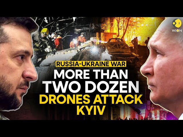 Russia-Ukraine War: Mass drone attack hits several Kyiv districts I WION Originals