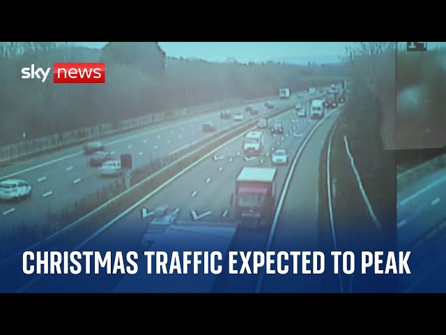 Christmas traffic: The best times to travel over the festive period