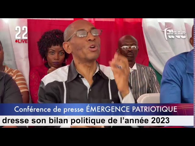 Politique : L’organisation politique “Émergence Patriotique” dresse son bilan politique de l’année…