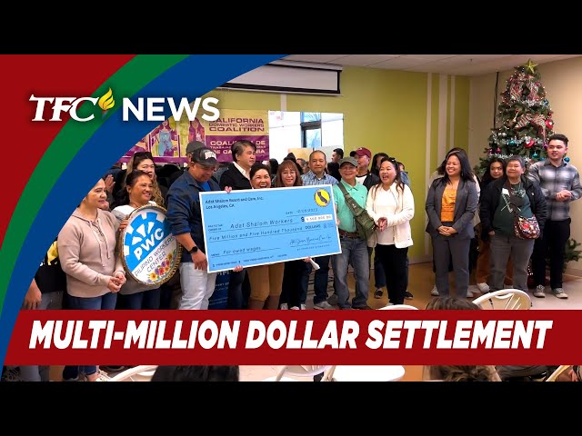 Caregivers receive $5.5-M settlement in wage theft case | TFC News California, USA