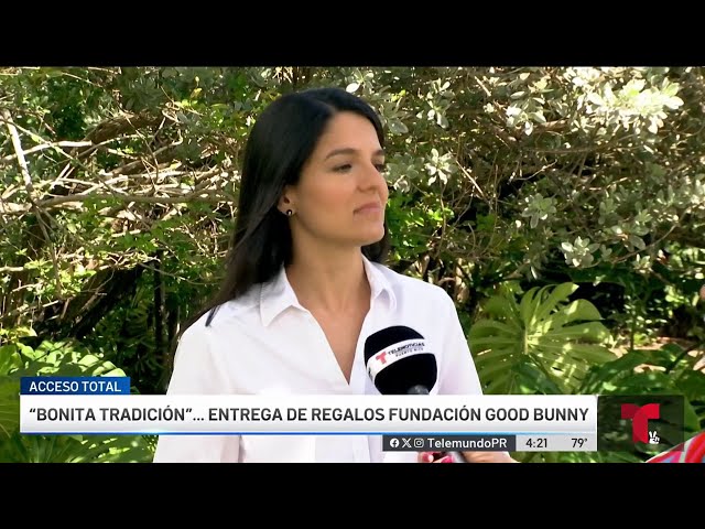 Good Bunny Foundation se prepara para entrega de regalos