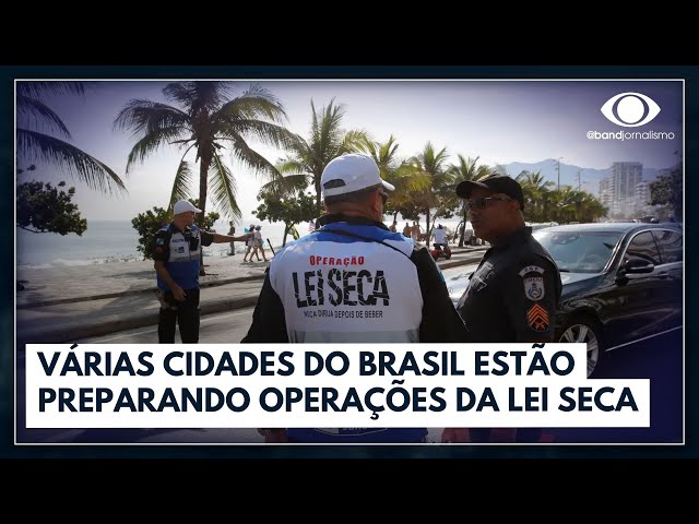 Operações da lei seca acontecem por todo o Brasil I Jornal da Band