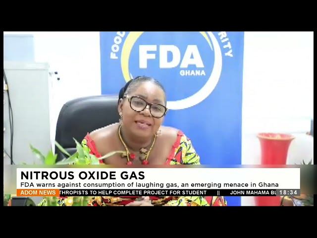 Nitrous Oxide: FDA warns against consumption of laughing gas, an emerging menace in Ghana (22-12-23)