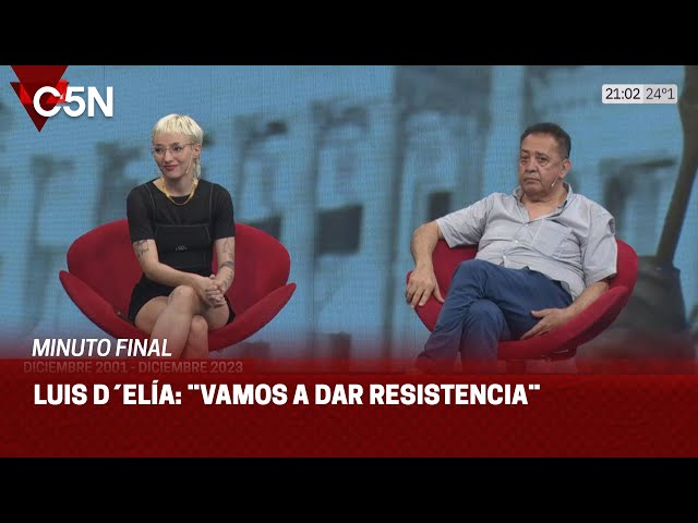 ⁣MANO a MANO con LUIS D´ELÍA y JOSEFINA AMORE en MINUTO FINAL