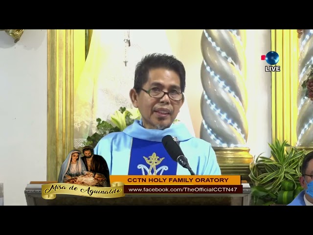 23 December 2023 HOMILY Miisa De Aguinaldo Rev  Fr  Jose Adonis Aquino mp4