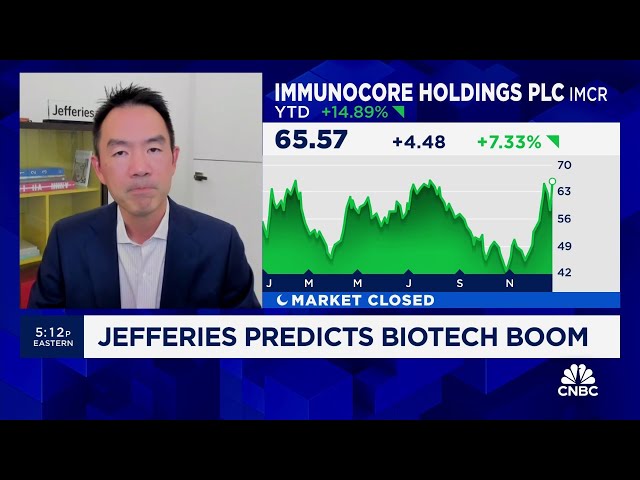 Biotech boom ahead in 2024, top Jefferies analyst predicts on heels of Bristol Meyers-Karuna deal