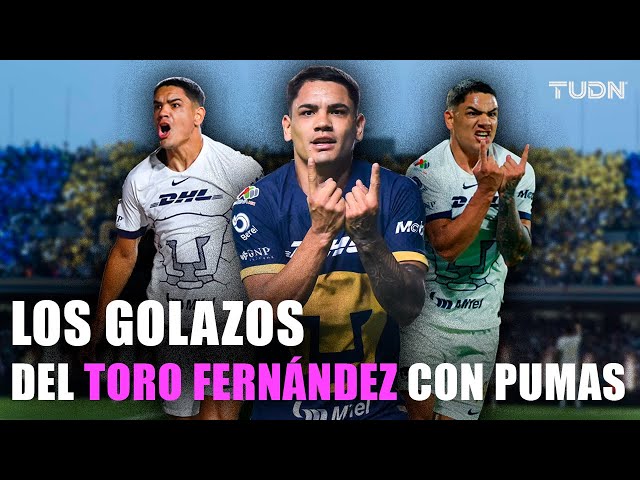 ¡Así juega el REFUERZO de Cruz Azul!  GOLAZOS del 'TORO' FERNÁNDEZ con Pumas! | TUDN