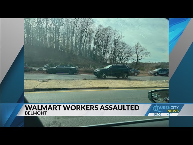 Suspects assault Walmart employees before police chase