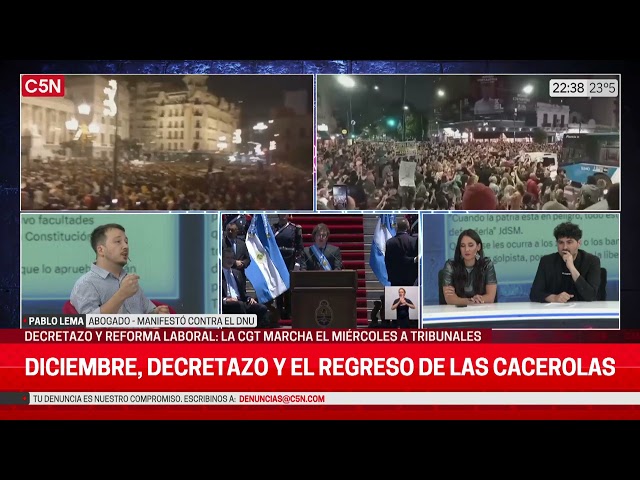 FUERA DE AGENDA | Hablamos con un COMERCIANTE y un ABOGADO que se MANIFESTARON contra MILEI y su DNU