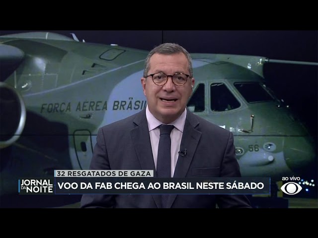 Mais um voo da FAB com repatriados de Gaza