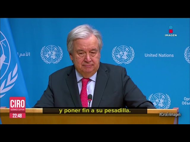 Alto al fuego humanitario es la única vía para atender desesperadas necesidades en Gaza | Ciro