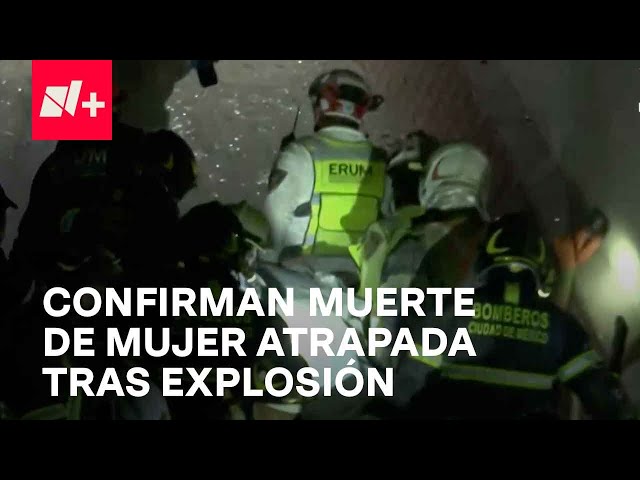 Hallaron el cuerpo sin vida de adulta mayor que quedó atrapada tras explosión en la Del Valle