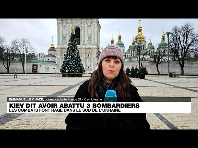 L'Ukraine affirme avoir abattu trois chasseurs-bombardiers russes • FRANCE 24