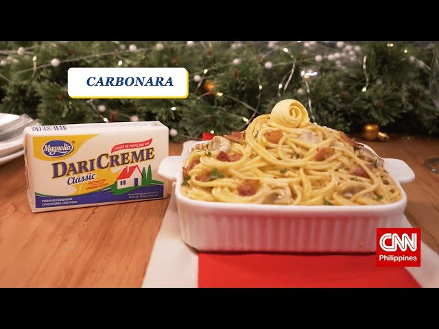 ⁣Mas pasarapin ang Carbonara with Magnolia Dari Creme