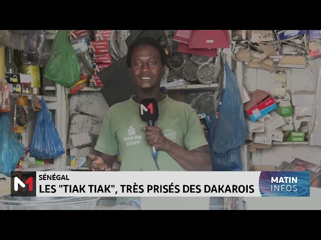 Sénégal : les "Tiak-Tiak", très prisés des Dakarois