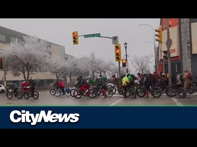 City of Winnipeg holds annual Ride with Santa