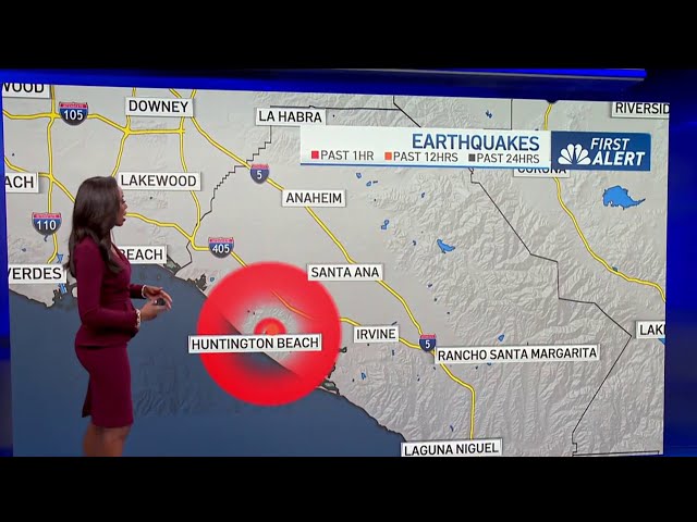 Earthquake rattles Huntington Beach