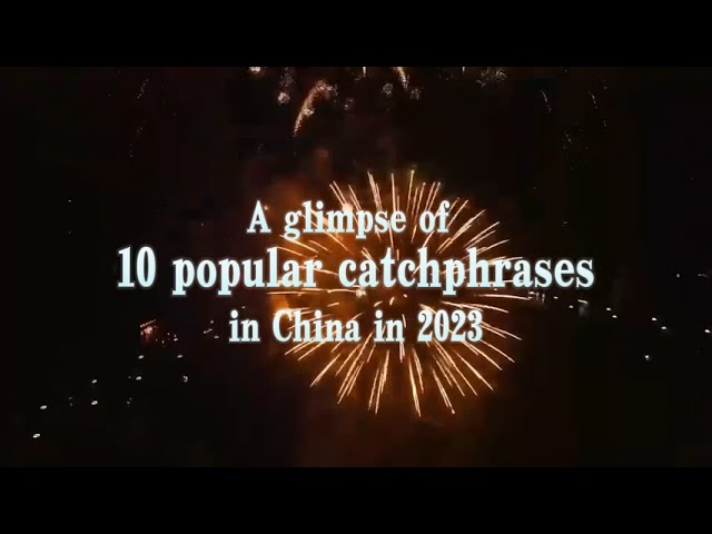 GLOBALink | Buzzwords of 2023 reflect transforming China