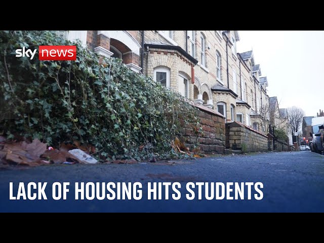 Housing crisis: Students hit by rising rents and reducing properties