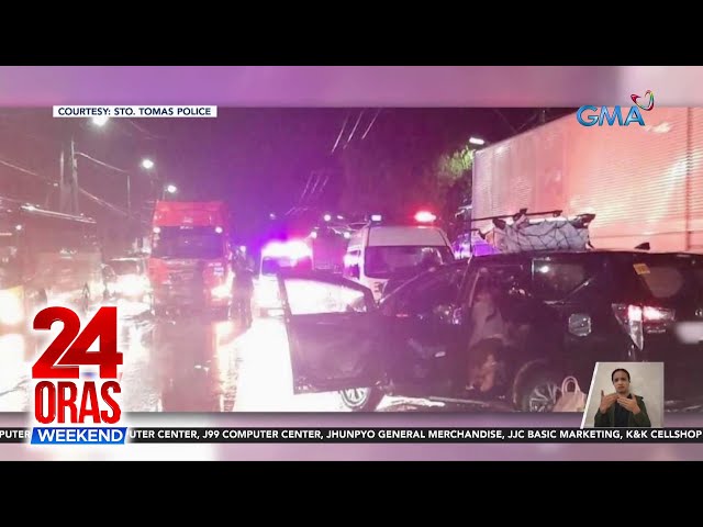 24 Oras Weekend Part 2: Deadly disgrasya sa kalsada, humahabol sa mga biyahe, mommy carolers, atbp.