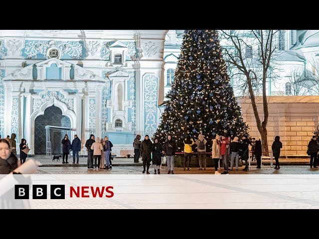 Ukraine moves its Christmas date marking shift away from Russia | BBC News