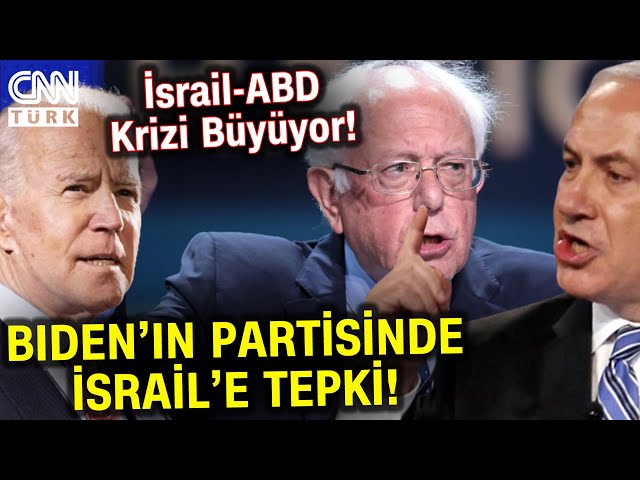 ABD'de İsrail Krizi! Joe Biden'ın Partisinden İsrail'e Tepki! #Haber