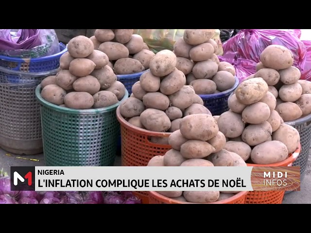 Nigeria : l´inflation complique les achats de Noël