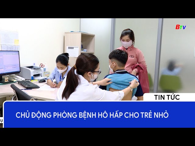 Chủ động phòng bệnh hô hấp cho trẻ nhỏ